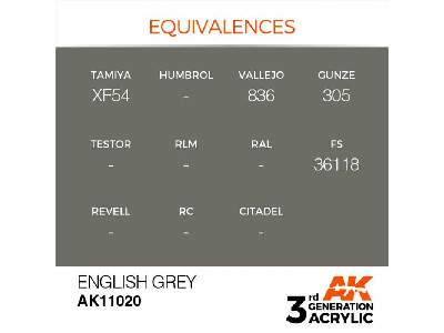 AK 11020 English Grey - zdjęcie 2