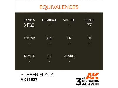 AK 11027 Rubber Black - zdjęcie 2
