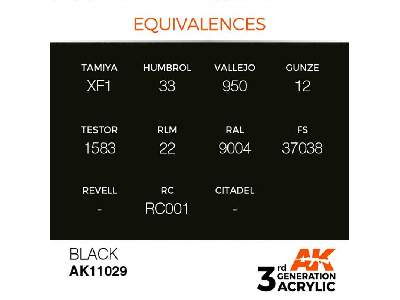 AK 11029 Black - zdjęcie 2