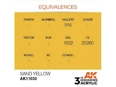 AK 11035 Sand Yellow - zdjęcie 2