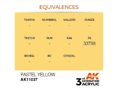 AK 11037 Pastel Yellow - zdjęcie 2