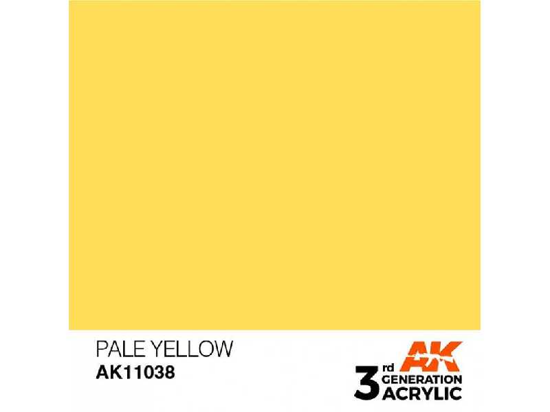 AK 11038 Pale Yellow - zdjęcie 1