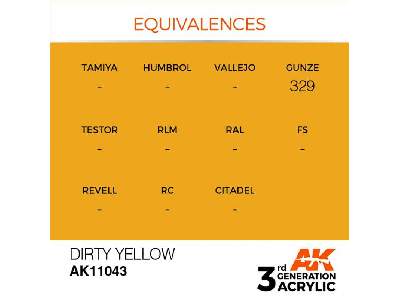AK 11043 Dirty Yellow - zdjęcie 2
