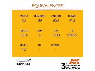 AK 11044 Yellow - zdjęcie 2