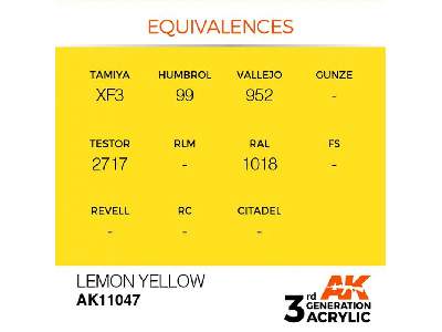 AK 11047 Lemon Yellow - zdjęcie 2