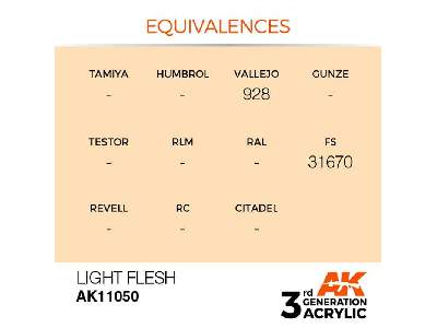 AK 11050 Light Flesh - zdjęcie 2