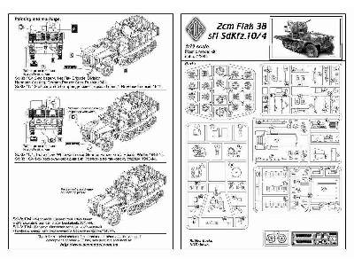 Działo samobieżne SdKfz. 10/4 Demag with 2cm Flak 38 - zdjęcie 2