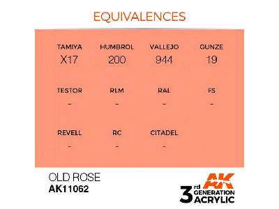 AK 11062 Old Rose - zdjęcie 2