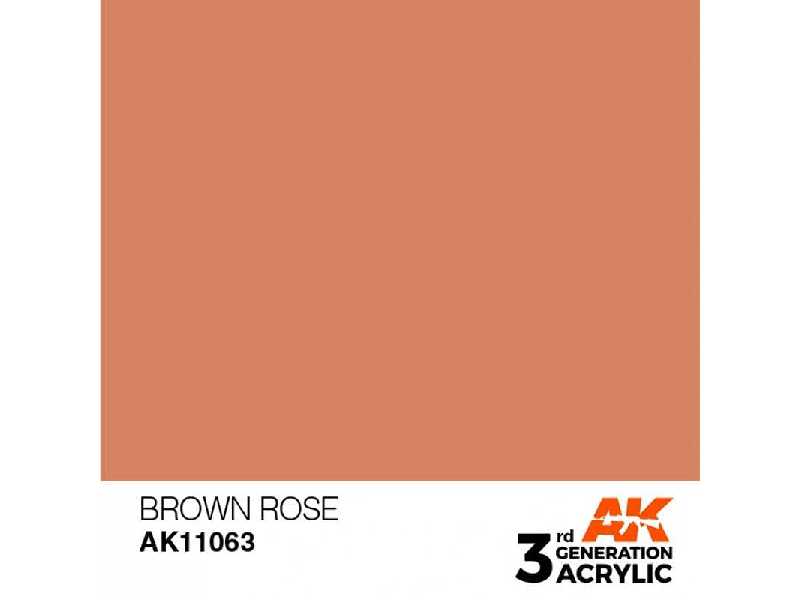 AK 11063 Brown Rose - zdjęcie 1