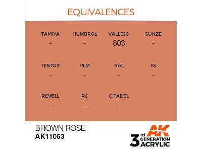 AK 11063 Brown Rose - zdjęcie 2
