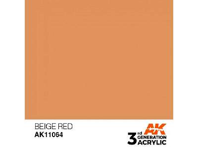 AK 11064 Beige Red - zdjęcie 1