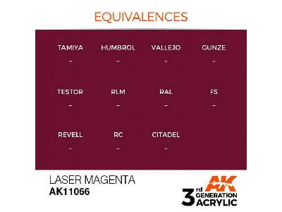 AK 11066 Laser Magenta - zdjęcie 2