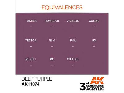 AK 11074 Deep Purple - zdjęcie 2