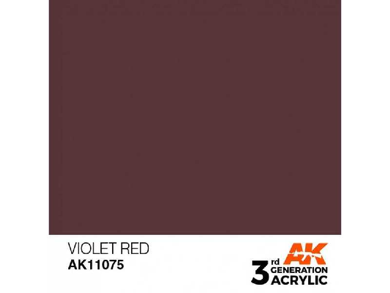 AK 11075 Violet Red - zdjęcie 1