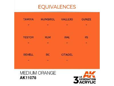 AK 11078 Medium Orange - zdjęcie 2