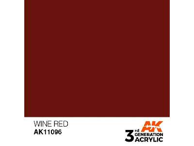 AK 11096 Wine Red - zdjęcie 1