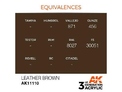 AK 11110 Leather Brown - zdjęcie 2