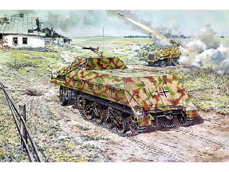 Gleissketten-Lastkraftwagen 3t - Munitionskraftwagen - zdjęcie 1 Gleissketten-Lastkraftwagen 3t - Munitionskraftwagen - zdjęcie 1