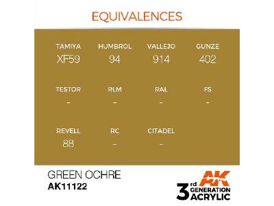 Ak11122 Green Ochre - zdjęcie 3