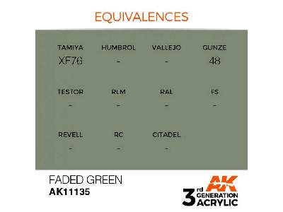 AK 11135 Faded Green - zdjęcie 1