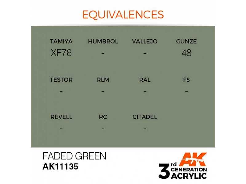 AK 11135 Faded Green - zdjęcie 1
