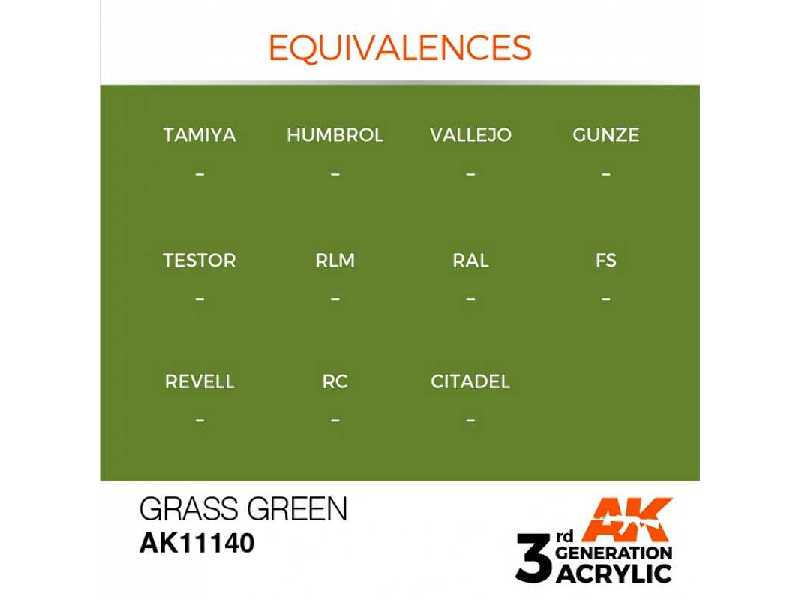 AK 11140 Grass Green - zdjęcie 1 AK 11140 Grass Green - zdjęcie 1
