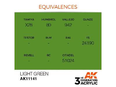 AK 11141 Light Green - zdjęcie 1