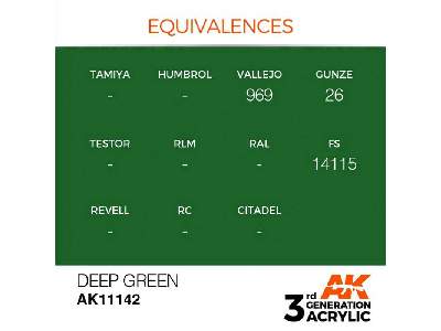 AK 11142 Deep Green - zdjęcie 1