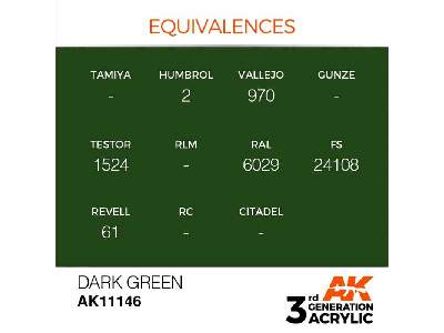 AK 11146 Dark Green - zdjęcie 1