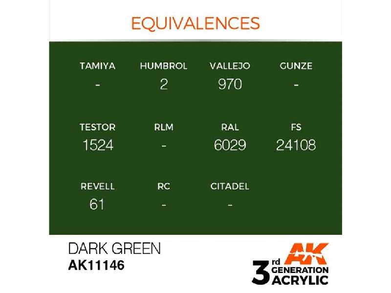 AK 11146 Dark Green - zdjęcie 1 AK 11146 Dark Green - zdjęcie 1