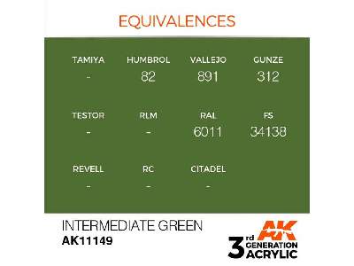 AK 11149 Intermediate Green - zdjęcie 1