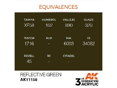 AK 11158 Reflective Green - zdjęcie 1