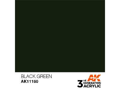 AK 11160 Black Green - zdjęcie 2