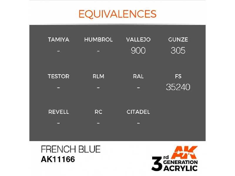 AK 11166 French Blue - zdjęcie 1