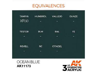 AK 11173 Ocean Blue - zdjęcie 1