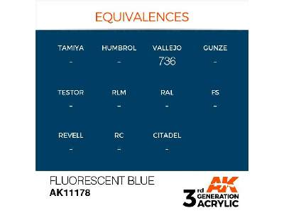 AK 11178 Fluorescent Blue - zdjęcie 1
