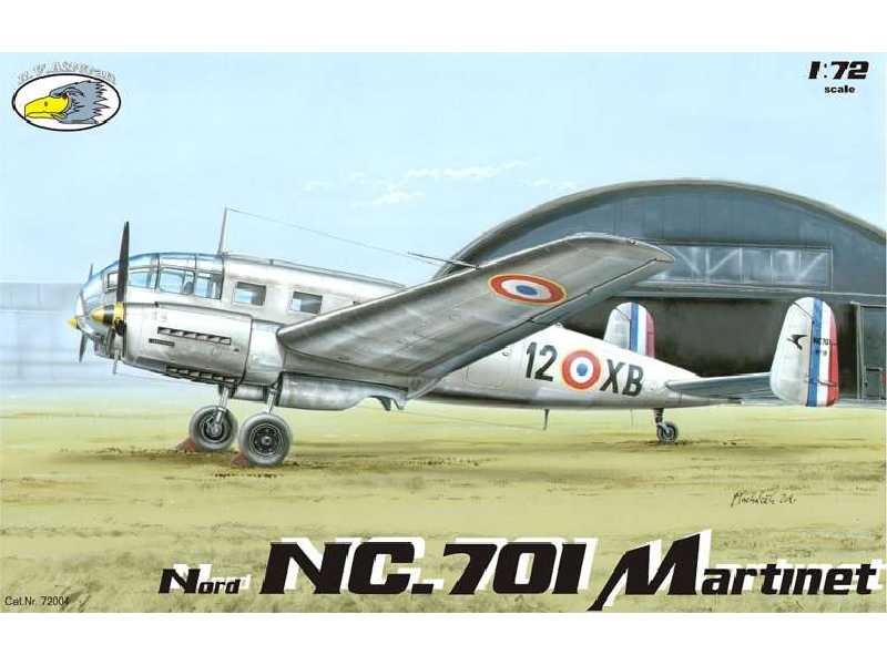 Nord NC.701 Martinet - francuska wersja Siebel Si 204 - zdjęcie 1 Nord NC.701 Martinet - francuska wersja Siebel Si 204 - zdjęcie 1