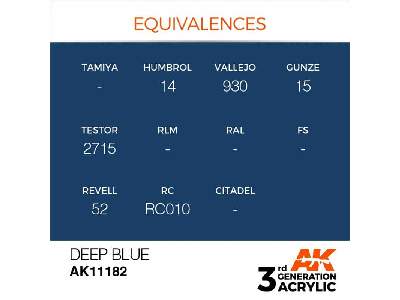 AK 11182 Deep Blue - zdjęcie 1