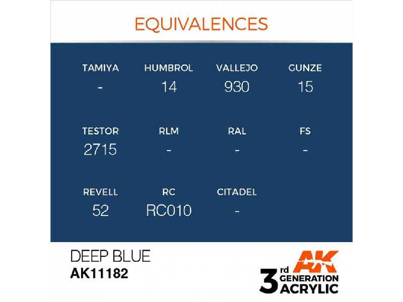 AK 11182 Deep Blue - zdjęcie 1 AK 11182 Deep Blue - zdjęcie 1