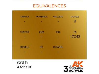 AK 11191 Gold - zdjęcie 1