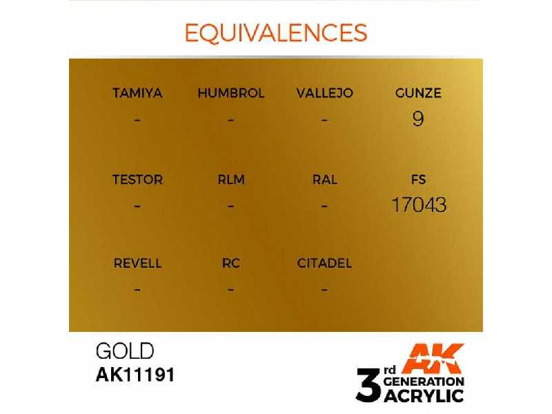 AK 11191 Gold - zdjęcie 1
