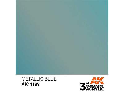 AK 11199 Metallic Blue - zdjęcie 2