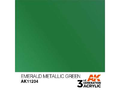 AK 11204 Emerald Metallic Green - zdjęcie 2