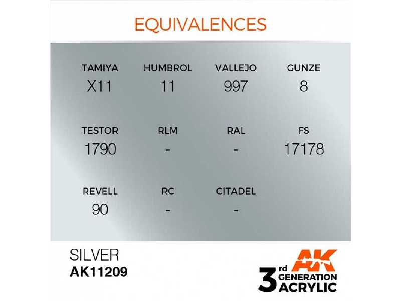 AK 11209 Silver - zdjęcie 1