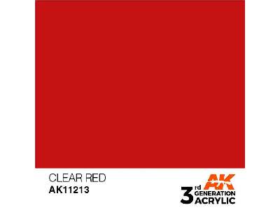 AK 11213 Clear Red - zdjęcie 2