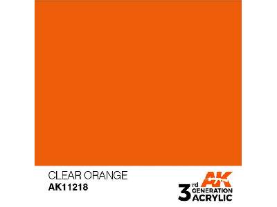 AK 11218 Clear Orange - zdjęcie 2