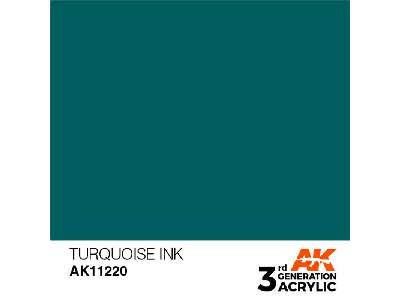 AK 11220 Turquoise Ink - zdjęcie 2