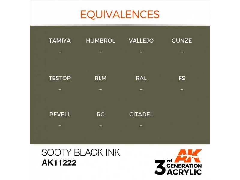 AK 11222 Sooty Black Ink - zdjęcie 1 AK 11222 Sooty Black Ink - zdjęcie 1