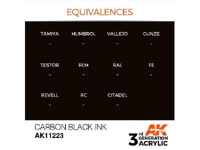 AK 11223 Carbon Black Ink - zdjęcie 1