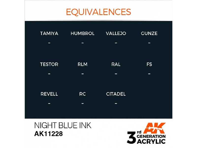 AK 11228 Night Blue Ink - zdjęcie 1 AK 11228 Night Blue Ink - zdjęcie 1